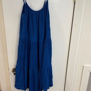 H&M Deep Blue Maxi Dress